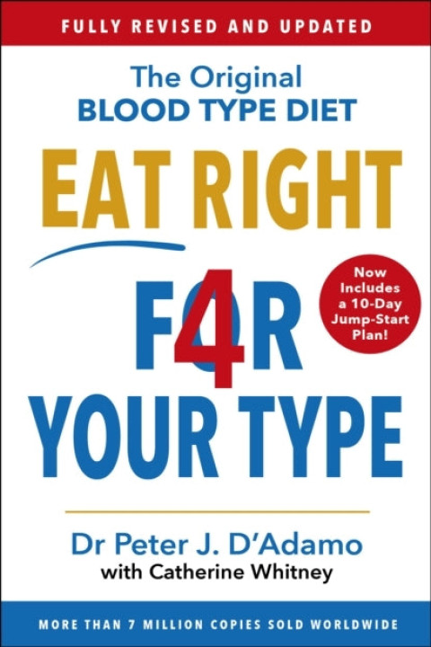 Omslag: Eat Right 4 Your Type