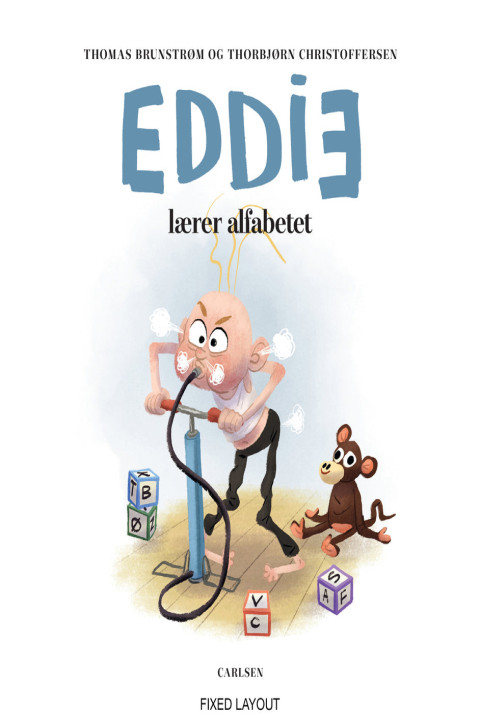 Omslag: Eddie lærer alfabetet