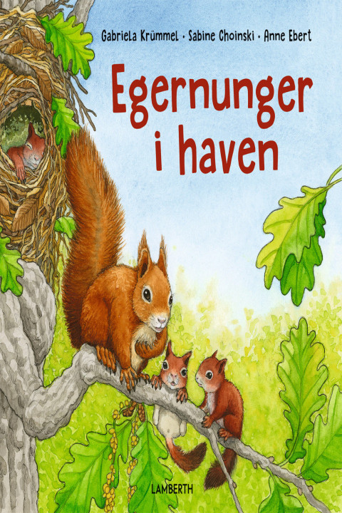 Omslag: Egernunger i haven