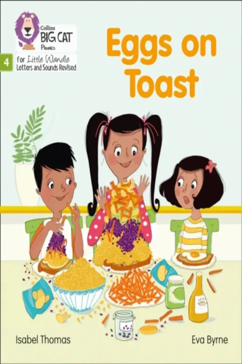 Omslag: Eggs on Toast - Phase 4 Set 2