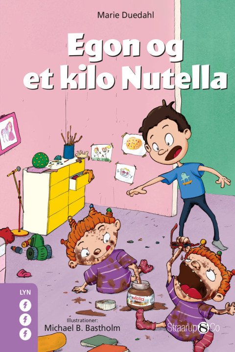 Omslag: Egon og et kilo nutella