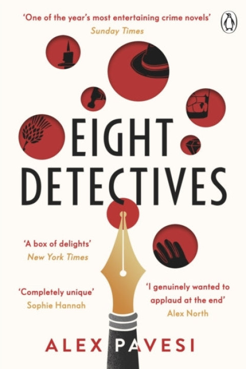 Omslag: Eight Detectives