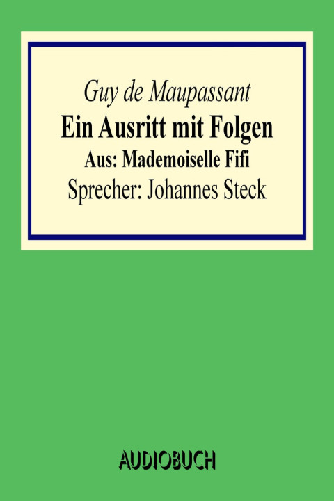 Omslag: Ein Ausritt mit Folgen