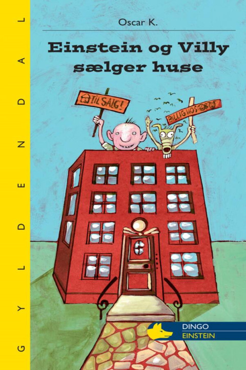 Omslag: Einstein og Villy sælger huse