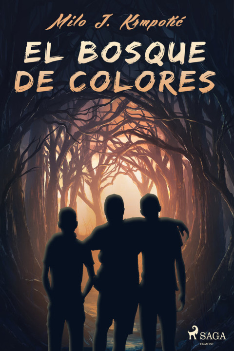 Omslag: El bosque de colores