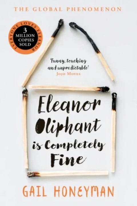 Omslag: Eleanor Oliphant is Completely Fine