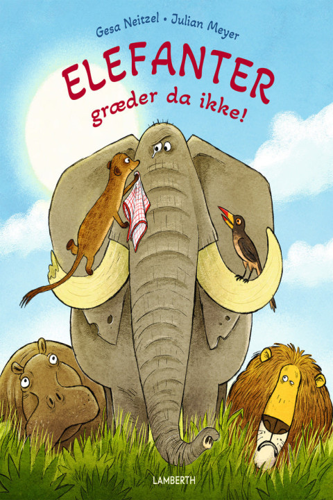 Omslag: Elefanter græder da ikke!