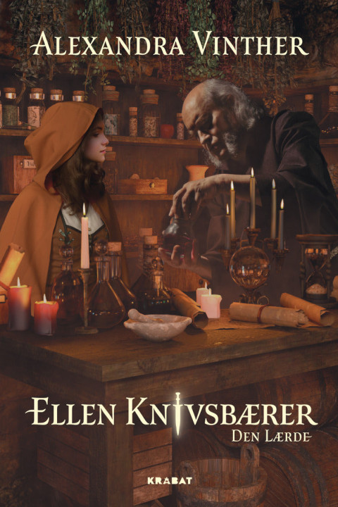 Omslag: Ellen Knivsbærer 2 - Den Lærde