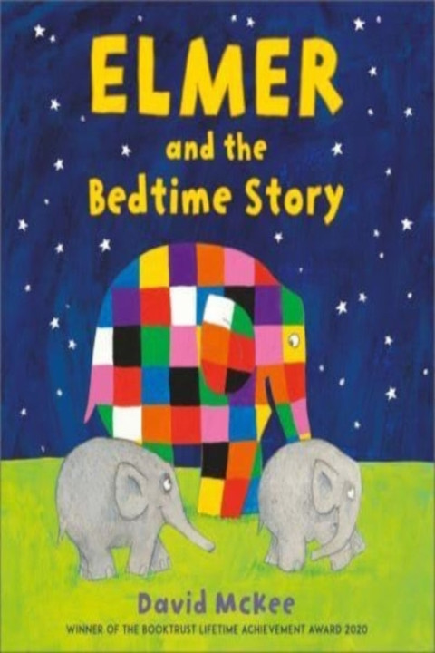 Omslag: Elmer And The Bedtime Story