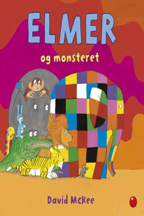 Omslag: Elmer og monsteret