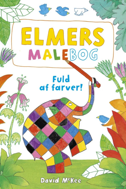 Omslag: Elmers malebog