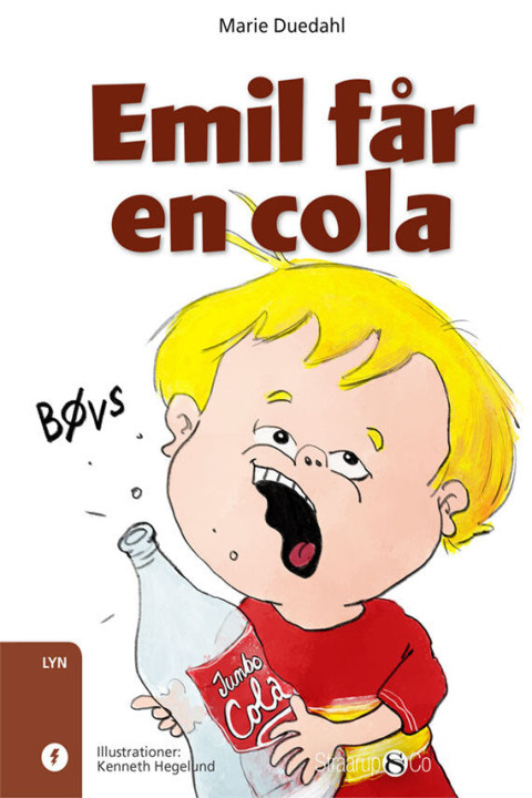 Omslag: Emil får en cola