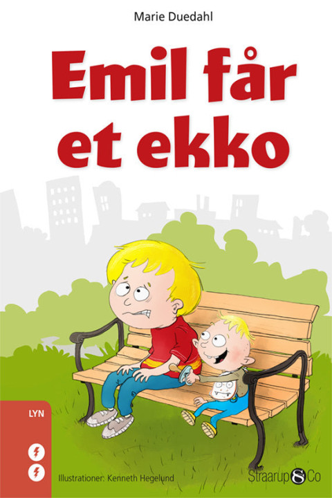 Omslag: Emil får et ekko