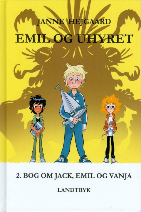 Omslag: Emil og uhyret