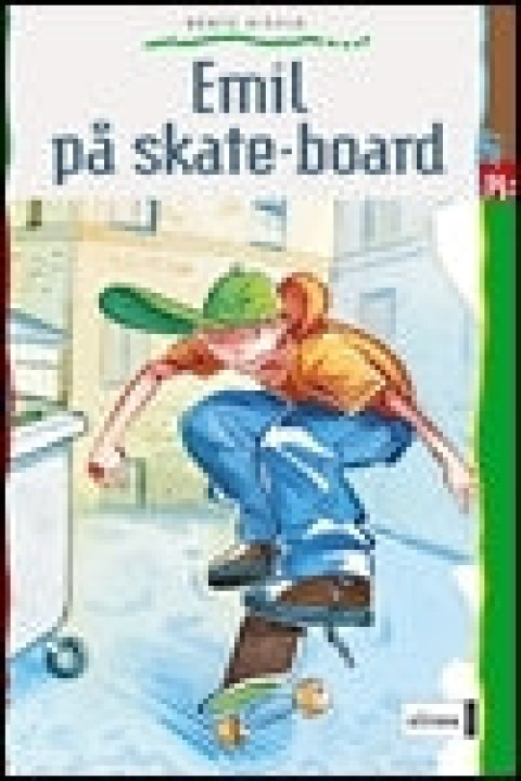 Omslag: Emil på skateboard