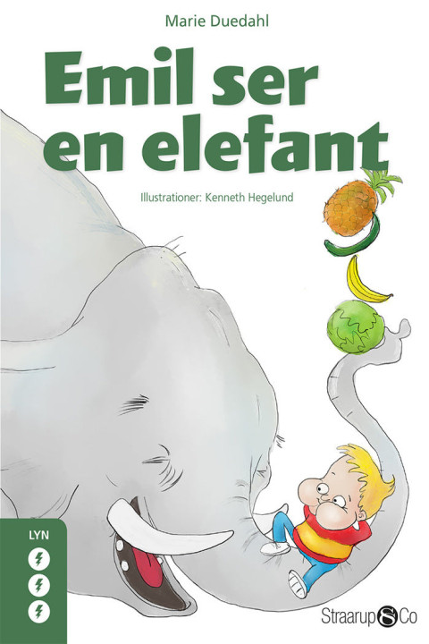 Omslag: Emil ser en elefant