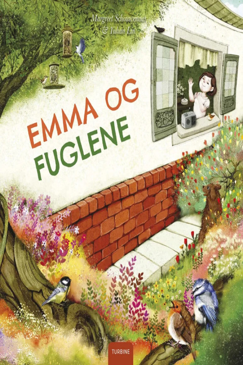 Omslag: Emma og fuglene