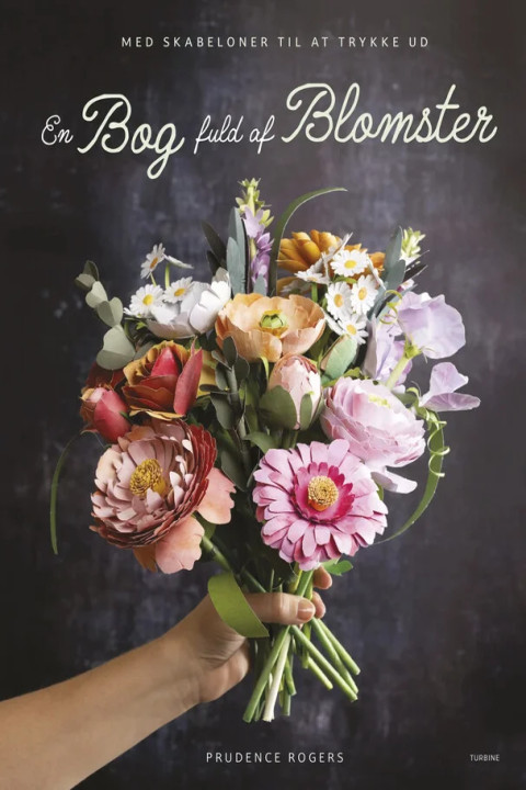 Omslag: En bog fuld af blomster