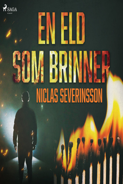 Omslag: En eld som brinner