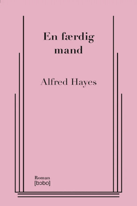 Omslag: En færdig mand