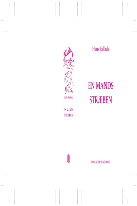 Omslag: En mands stræben