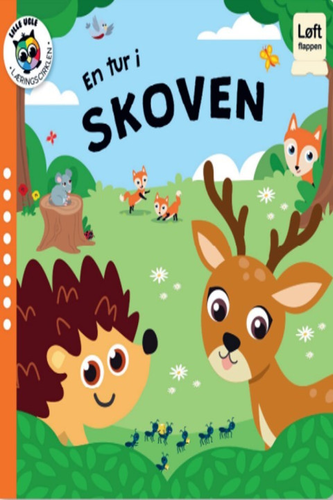 Omslag: En tur i skoven - med flapper