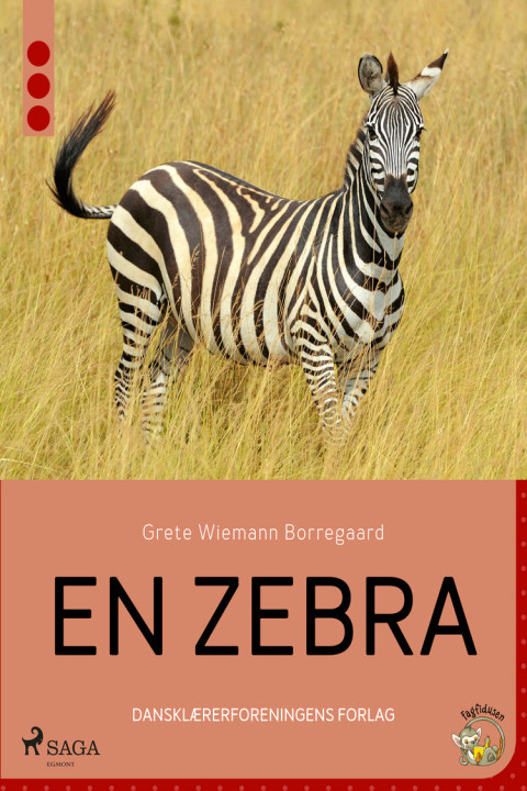 Omslag: En zebra
