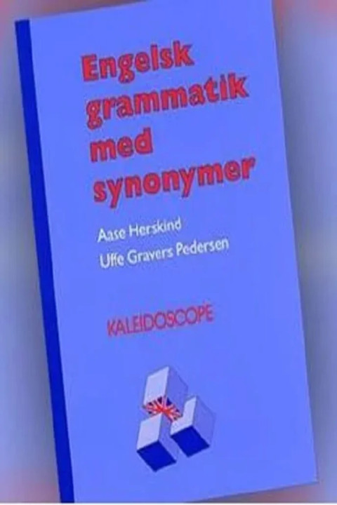 Omslag: Engelsk grammatik med synonymer - Grundbog