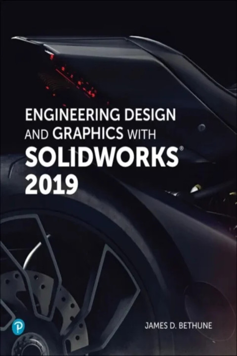 Omslag: Engineering Design and Graphics with SolidWorks 2019