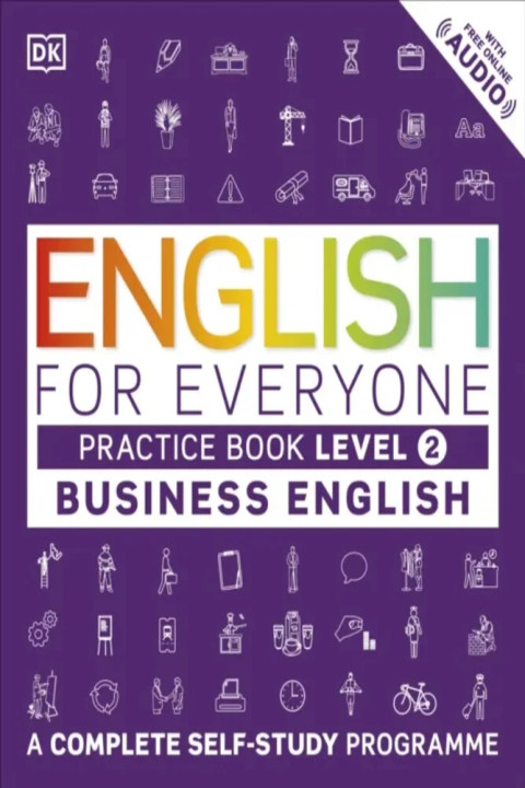 Omslag: English for Everyone Business English Practice Book Level 2 - A Complete Self-Study Programme