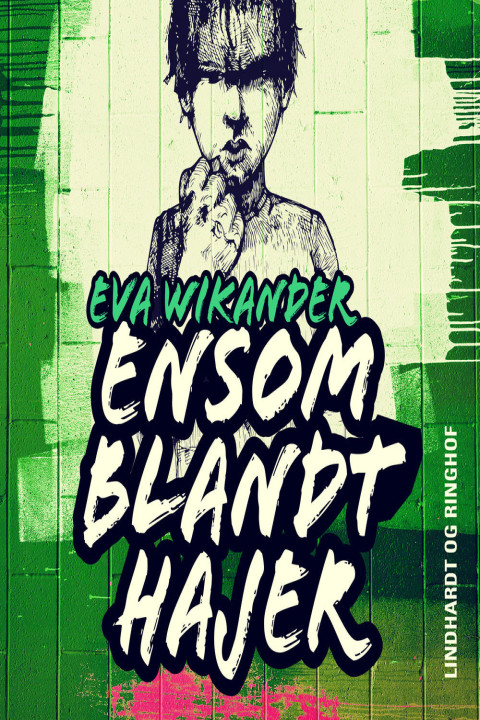 Omslag: Ensom blandt hajer