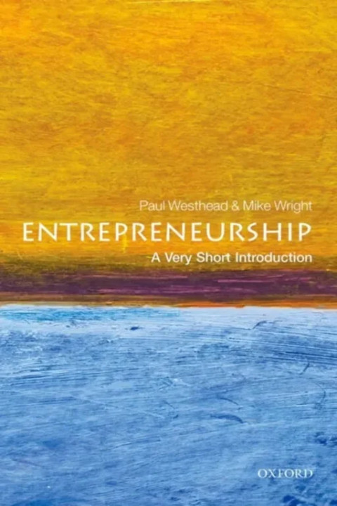 Omslag: Entrepreneurship - A Very Short Introduction