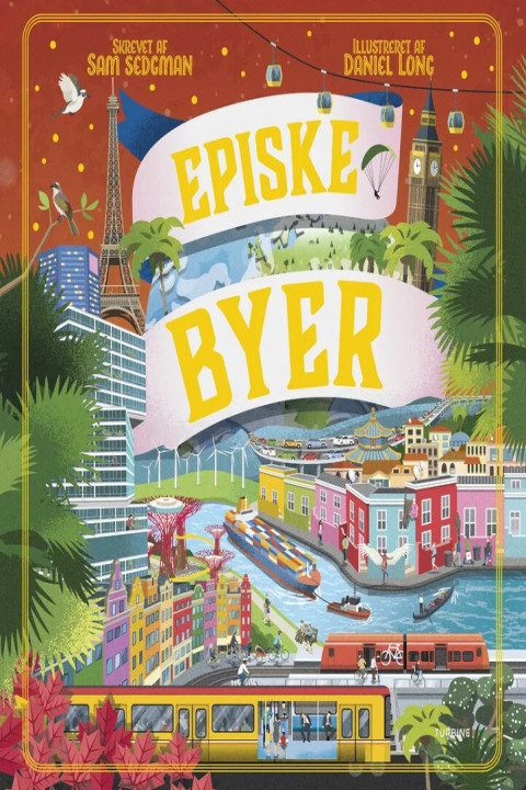 Omslag: Episke byer