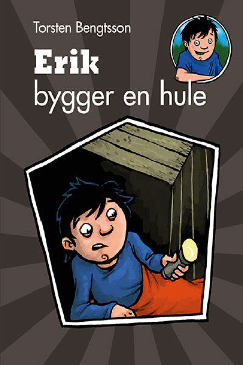 Omslag: Erik bygger en hule