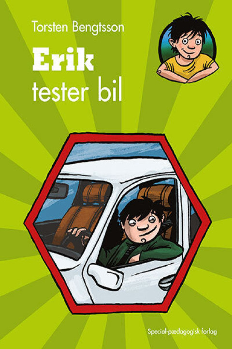 Omslag: Erik tester bil