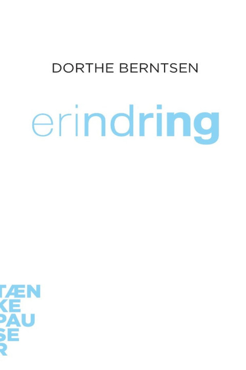 Omslag: Erindring
