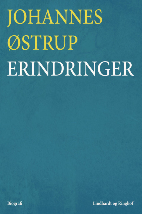 Omslag: Erindringer