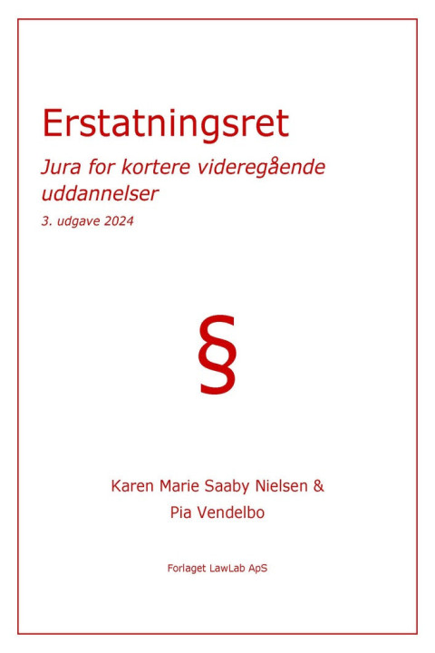 Omslag: Erstatningsret