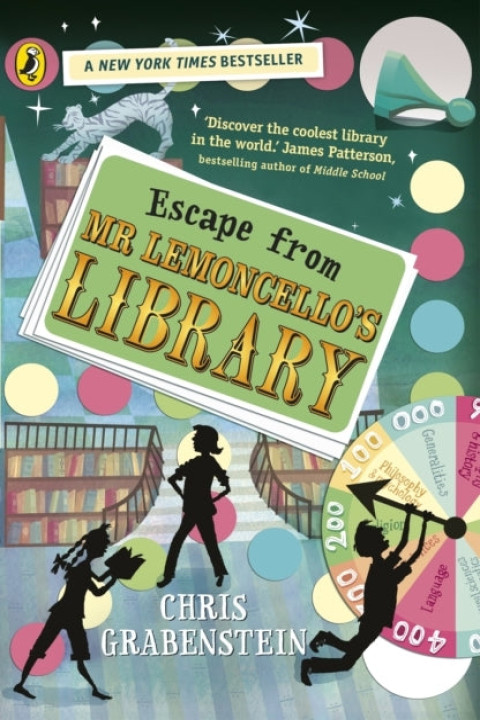 Omslag: Escape From Mr Lemoncello's Library