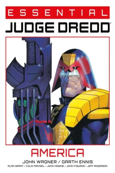 Omslag: Essential Judge Dredd: America
