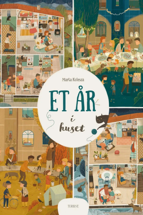Omslag: Et år i huset