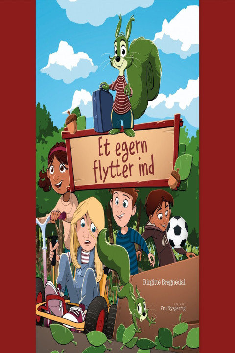 Omslag: Et egern flytter ind