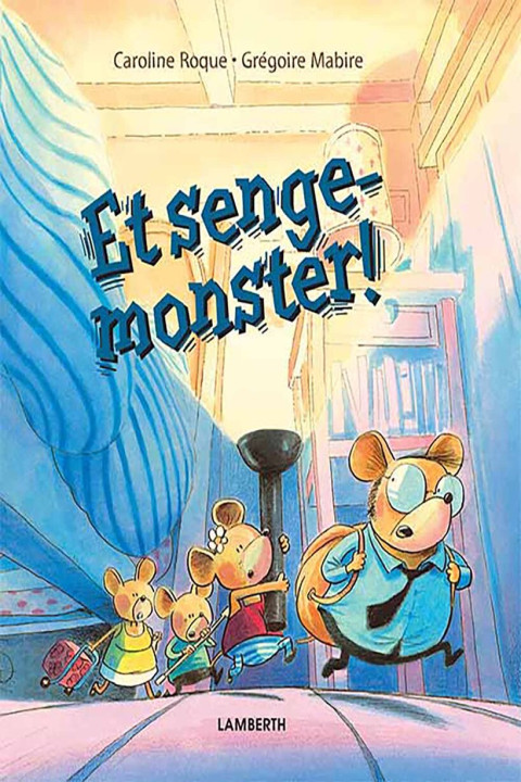 Omslag: Et sengemonster!