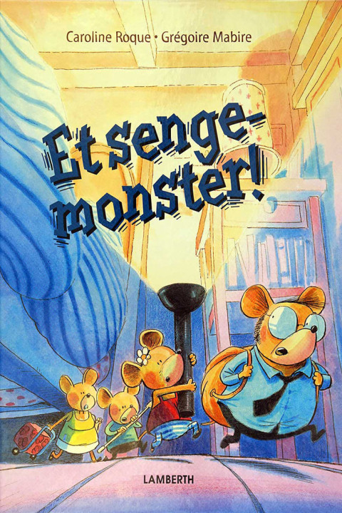 Omslag: Et sengemonster!