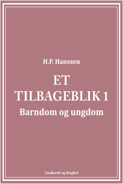 Omslag: Et tilbageblik 1