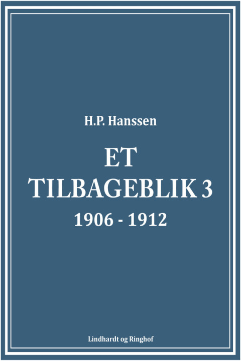 Omslag: Et tilbageblik 3