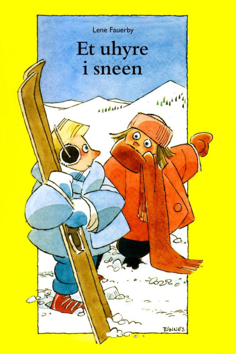 Omslag: Et uhyre i sneen
