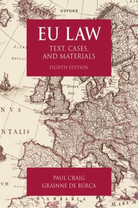 Omslag: EU Law - Text, Cases, and Materials