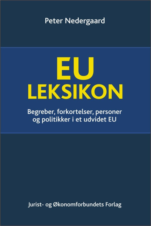Omslag: EU Leksikon