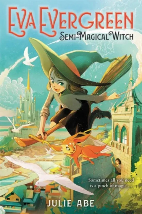 Omslag: Eva Evergreen, Semi-Magical Witch